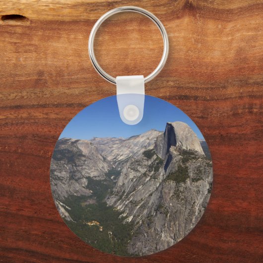 Yosemietvallei en halfkoepel van gletsjerpunt sleutelhanger (Voorkant)
