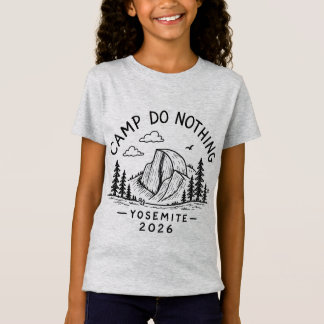 Yosemite 2026 - Kids Zwart Design T-shirt