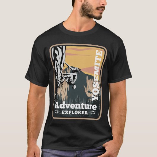 Yosemite Adventure Explorer - El Capitan T-shirt (Voorkant)