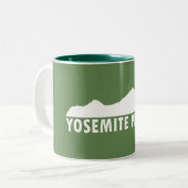 Yosemite alsjeblieft tweekleurige koffiemok (Voorkant links)