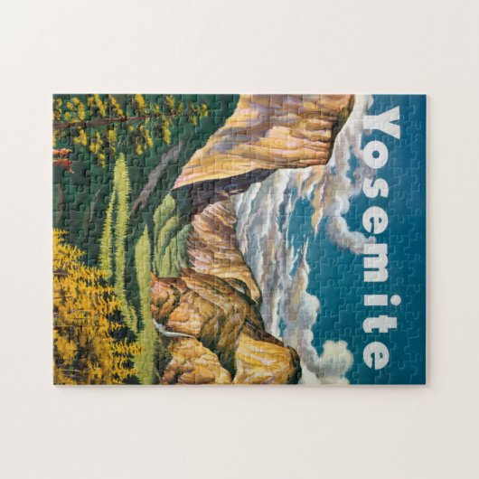 Yosemite  Art Cool Historische foto's reizen Legpuzzel (Horizontaal)