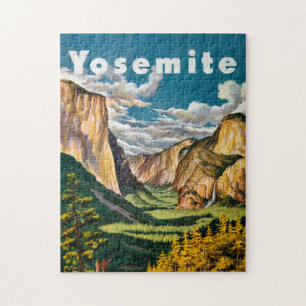 Yosemite Art Cool Historische foto's reizen Legpuzzel