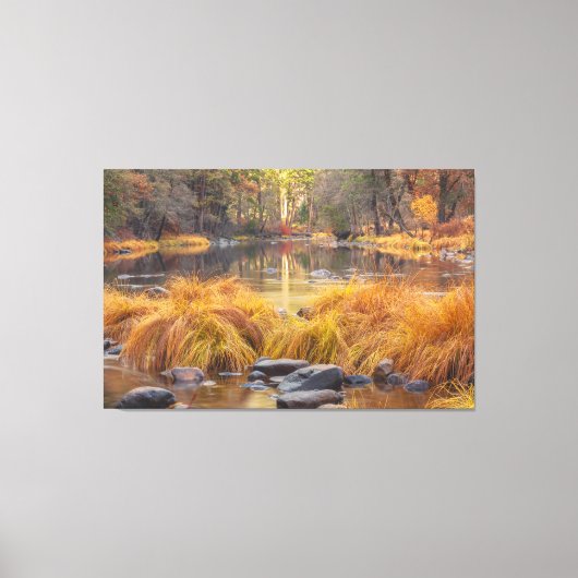 Yosemite Autumn Canvas Afdruk (Voorkant)