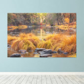 Yosemite Autumn Canvas Afdruk (Insitu (Houten vloer))