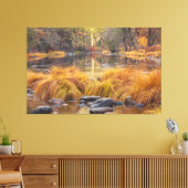 Yosemite Autumn Canvas Afdruk (Insitu (Woonkamer))