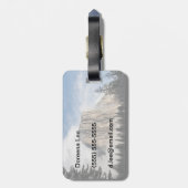 Yosemite Bagagelabel (Achterkant verticaal)