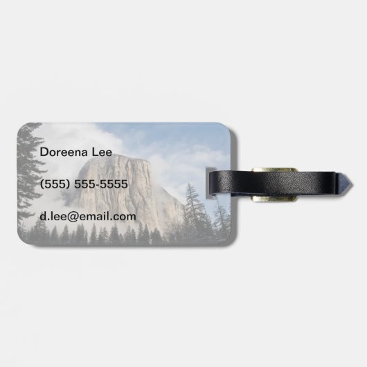 Yosemite Bagagelabel (Achterkant horizontaal)
