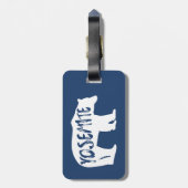 Yosemite Beer Bagagelabel (Achterkant verticaal)