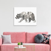 Yosemite Beer Canvas Afdruk (Insitu (Woonkamer))