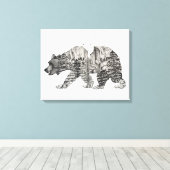 Yosemite Beer Canvas Afdruk (Insitu (Houten vloer))