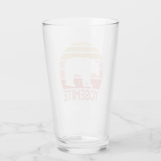 Yosemite Beer Glas (Achterkant)