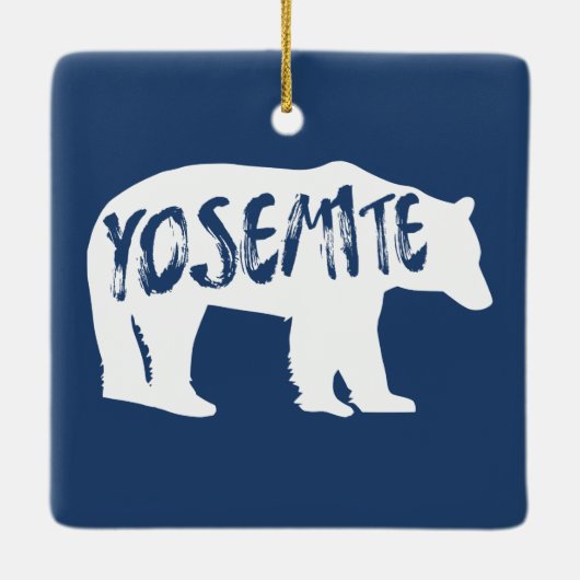 Yosemite Beer Keramisch Ornament (Achterkant)