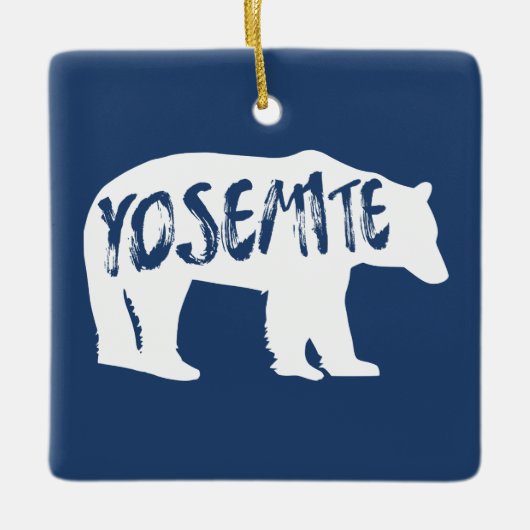 Yosemite Beer Keramisch Ornament (Voorkant)