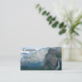 Yosemite Bridalveil Herfst Visitekaartje (Staand voorkant)