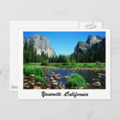 Yosemite Briefkaart (Voorkant / Achterkant)