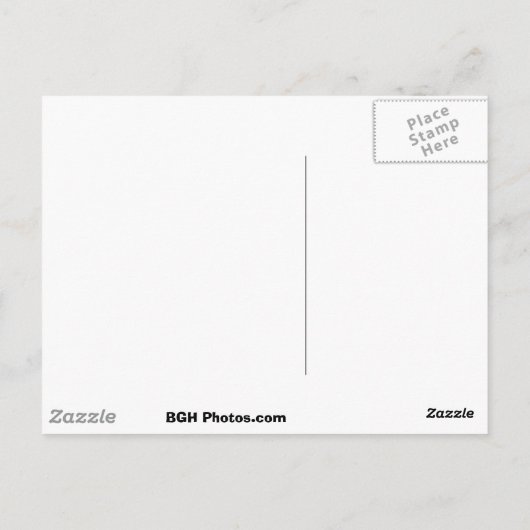 Yosemite Briefkaart (Achterkant)