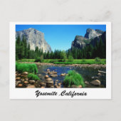Yosemite Briefkaart (Voorkant)