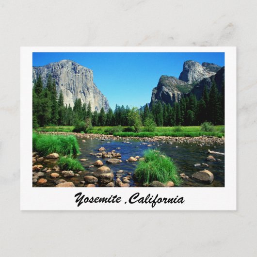 Yosemite Briefkaart (Voorkant)