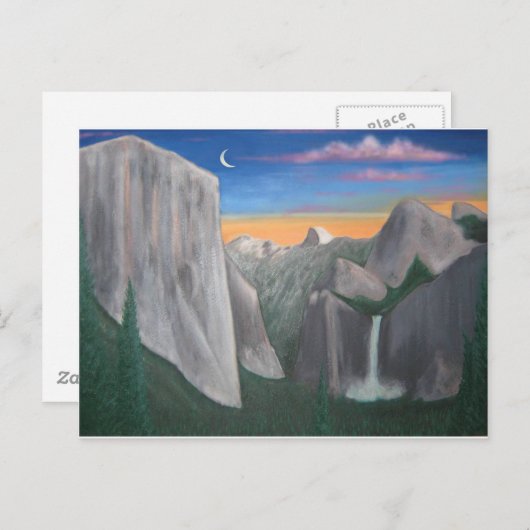 Yosemite Briefkaart (Voorkant / Achterkant)