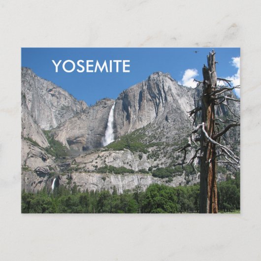 Yosemite Briefkaart! Briefkaart (Voorkant)