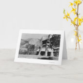 Yosemite, CA - Ahwahnee brengt en Vallei onder Kaart (Gele Bloem)