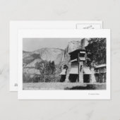 Yosemite, CA - The Ahwahnee Lodge and Valley Briefkaart (Voorkant / Achterkant)