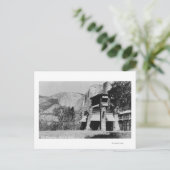 Yosemite, CA - The Ahwahnee Lodge and Valley Briefkaart (Staand voorkant)