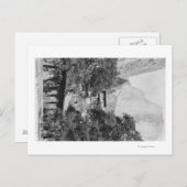 Yosemite, CA - The Ahwahnee Lodge en El Capitan Briefkaart (Voorkant / Achterkant)