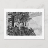 Yosemite, CA - The Ahwahnee Lodge en El Capitan Briefkaart (Voorkant)