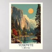 Yosemite California Art Print | nationaal park (Voorkant)