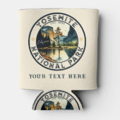 Yosemite California berg waterverf CUSTOM Blikjeskoeler (Voorkant)