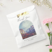 Yosemite California bruiloft gunst dank u foto Bedankzakje (Gezegeld)