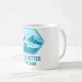 Yosemite California, de stad Grizzly is Koffiemok (Voorkant rechts)