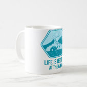 Yosemite California, de stad Grizzly is Koffiemok (Voorkant links)