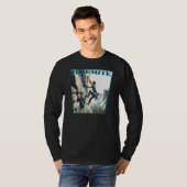 Yosemite California Rock Climbing T-shirt (Voorkant volledig)