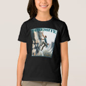 Yosemite California Rock Climbing Tri-Blend Shirt (Voorkant)