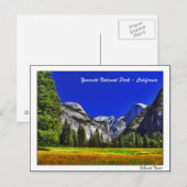 Yosemite (Californië) Briefkaart (Voorkant / Achterkant)