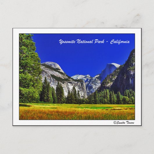 Yosemite (Californië) Briefkaart (Voorkant)
