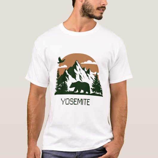 Yosemite - Californië T-shirt (Voorkant)