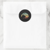 Yosemite Camg Ronde Sticker (Tas)