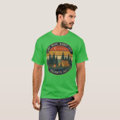 Yosemite Camping Adventureee Camp More 2025 girl T-shirt (Voorkant volledig)