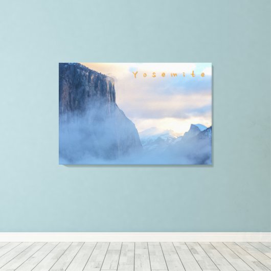 Yosemite Canvas Afdruk (Insitu (Houten vloer))