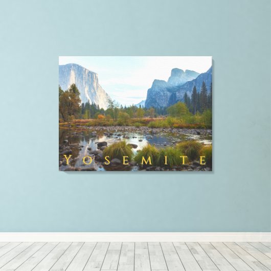 Yosemite Canvas Afdruk (Insitu (Houten vloer))