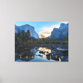 Yosemite Canvas Afdruk