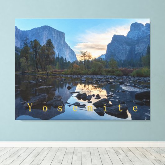 Yosemite Canvas Afdruk (Insitu (Houten vloer))