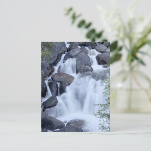 Yosemite Cascade Herfsten Briefkaart (Staand voorkant)