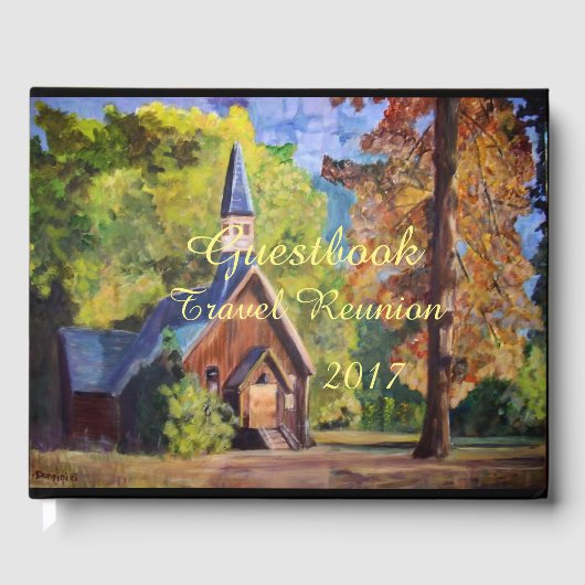 Yosemite Chapel, gastenboek (Voorkant)