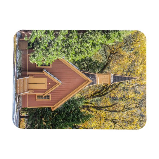 Yosemite Chapel in het najaar Magneet (Horizontaal)