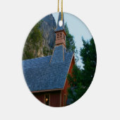 Yosemite Chapel Keramisch Ornament (Rechts)
