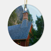Yosemite Chapel Keramisch Ornament (Links)